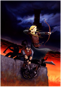 El abismo de Helm. Portada n�6 revista Galaxia