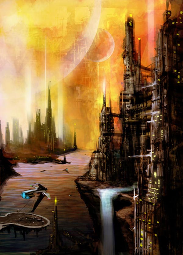 Ciudad ciencia ficci&oacute;n